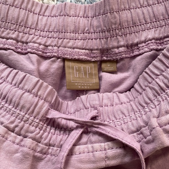 Gap shorts, pretty pink, size medium, fit bigger.  Barely worn! - Picture 2 of 2